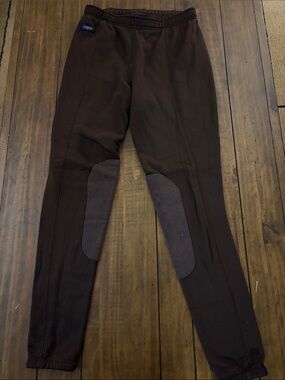 Unknown Brand Women’s Brown Riding Breeches with Knee Patches